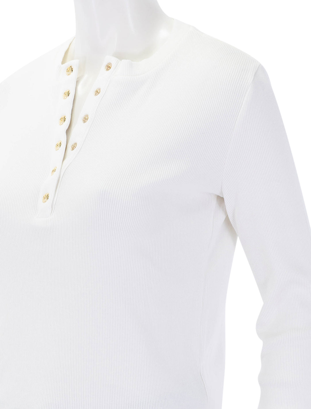 alessia long sleeve tee in ivory