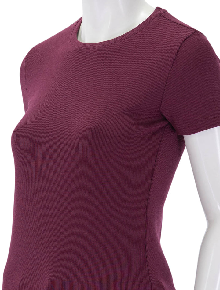 ressi tee in dark port
