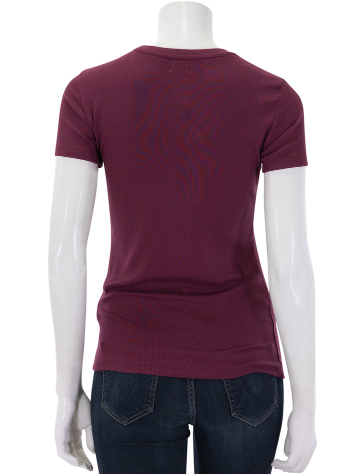 ressi tee in dark port