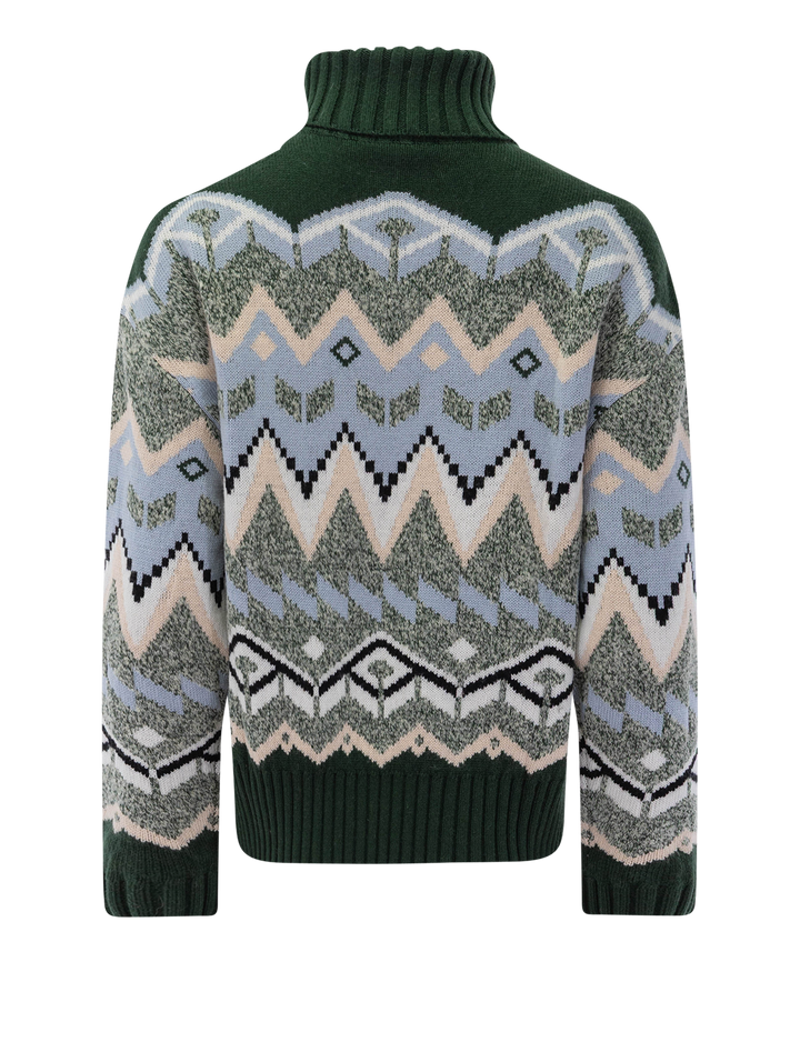 raegan sweater in pine green