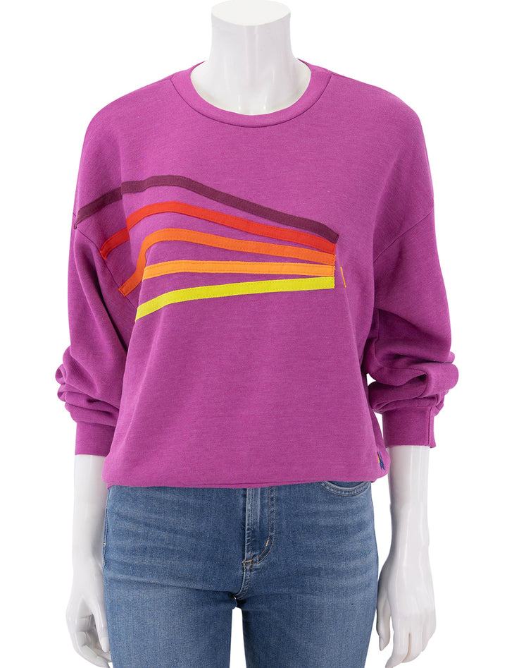 daydream sweatshirt in magenta