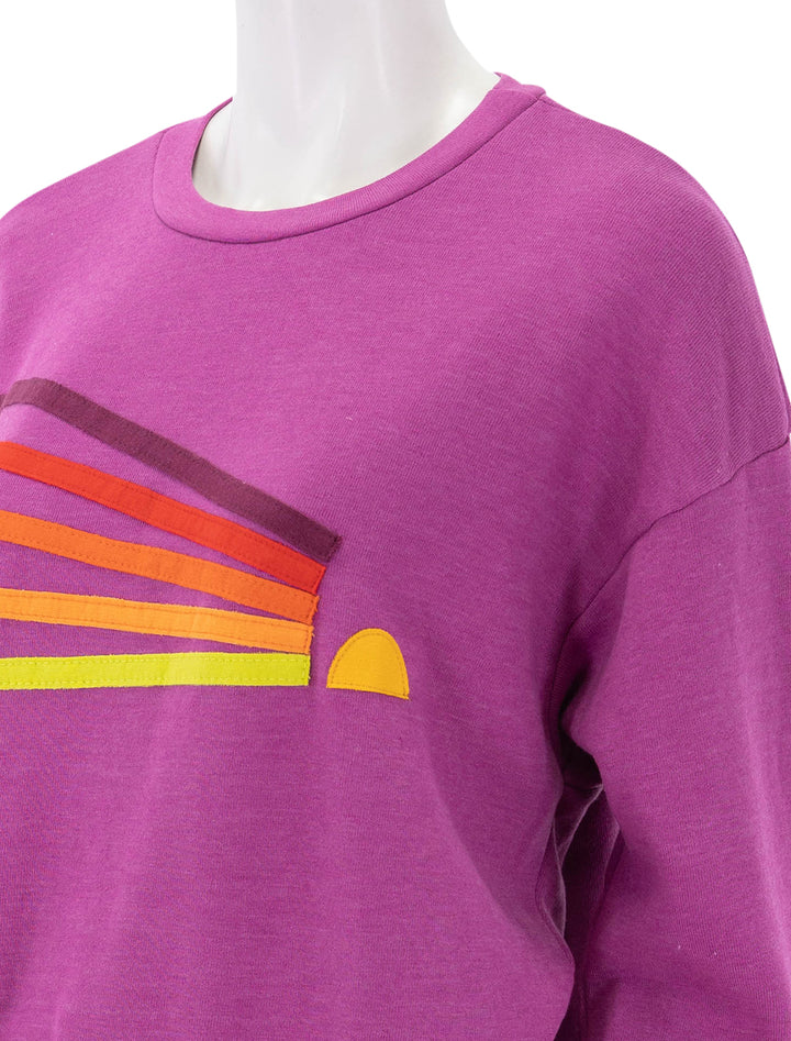 daydream sweatshirt in magenta