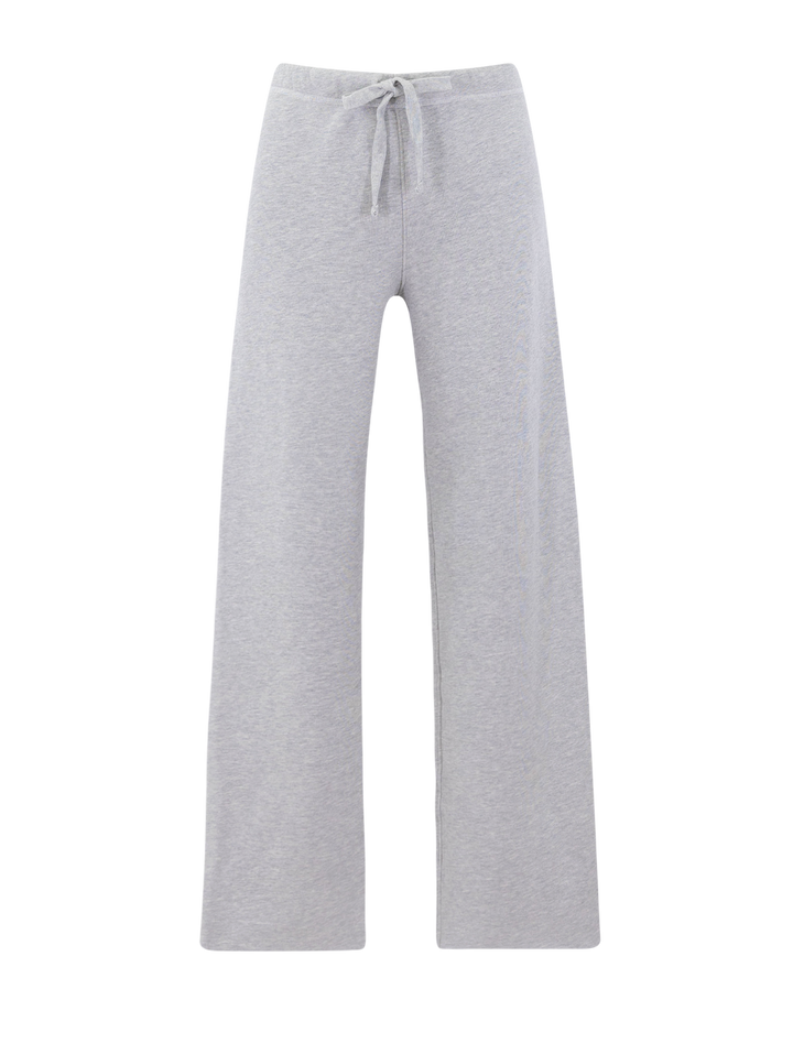 catherine long sweatpant in gray melange