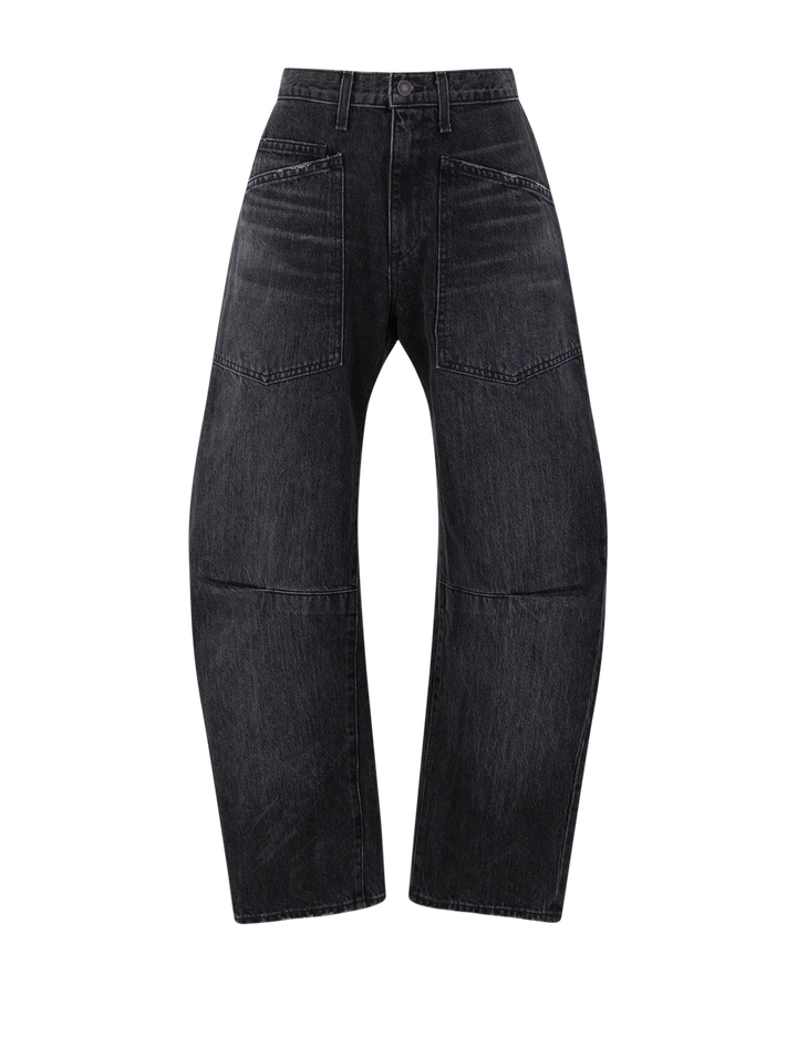 shon jean in stonewash black