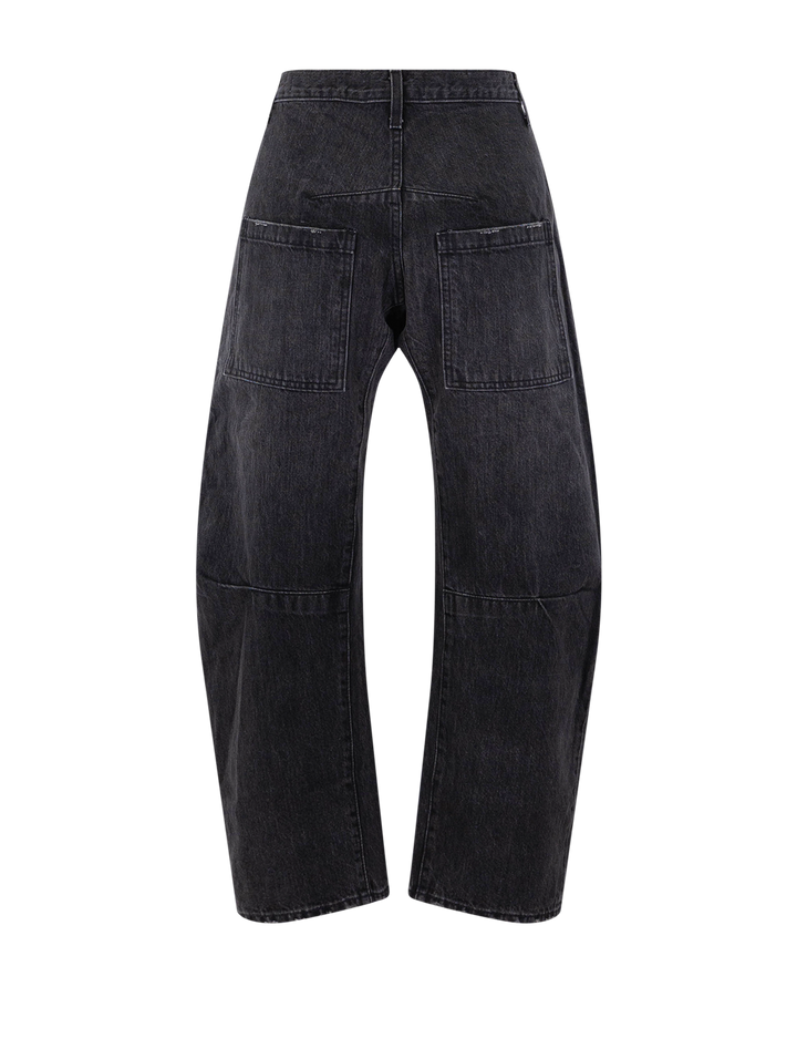 shon jean in stonewash black