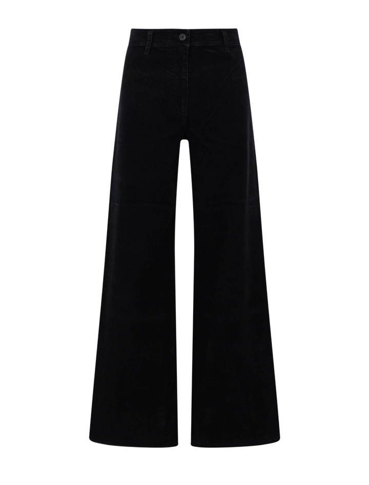 megan in jet black stretch cord