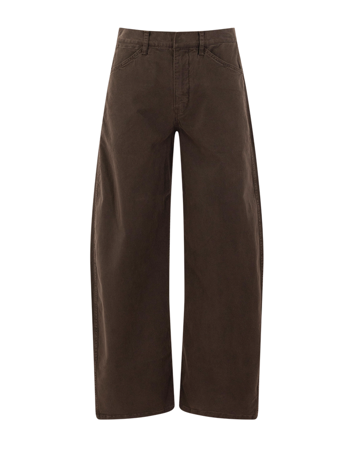tribeca pant in chocolate brown