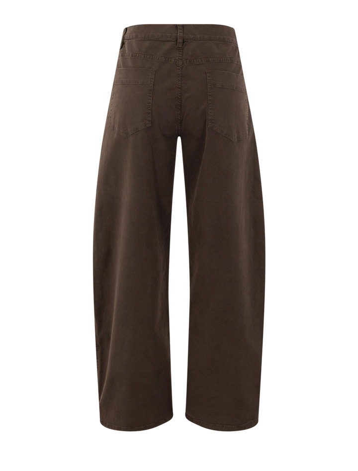 tribeca pant in chocolate brown