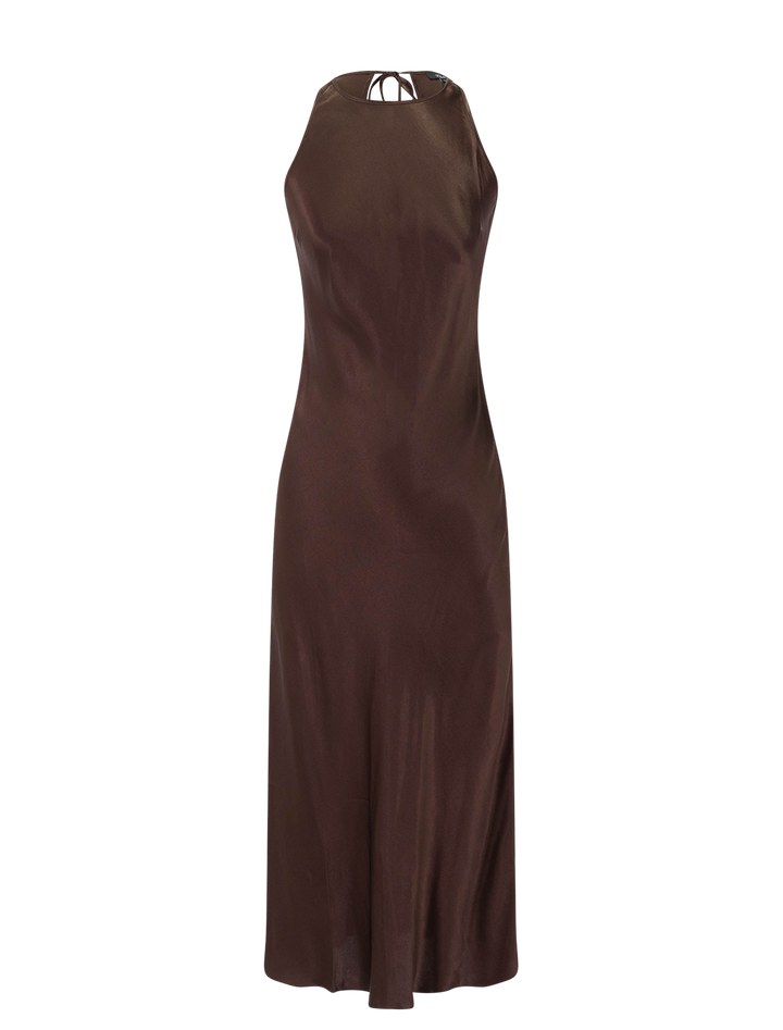 solene dress in espresso