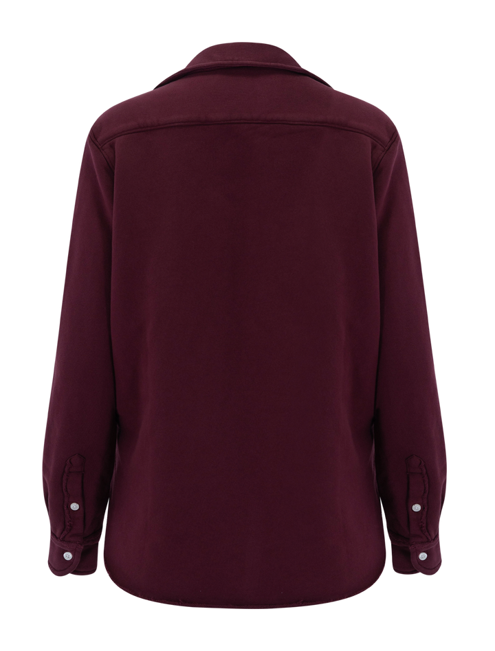 eileen triple fleece in currant