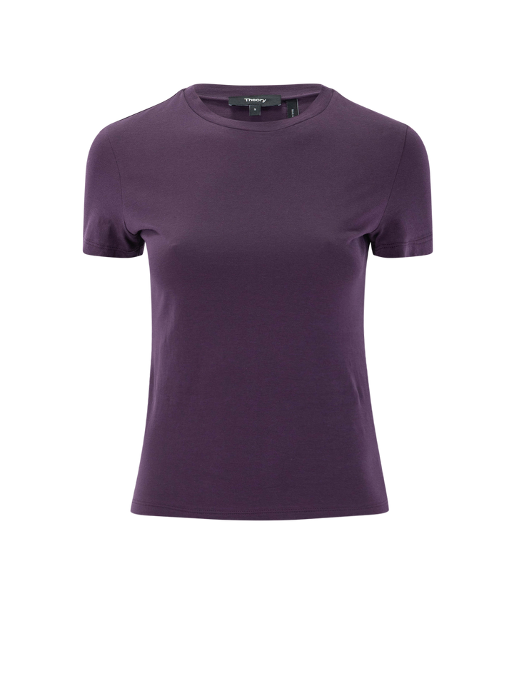 tiny tee in black iris