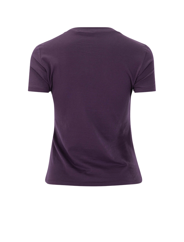 tiny tee in black iris