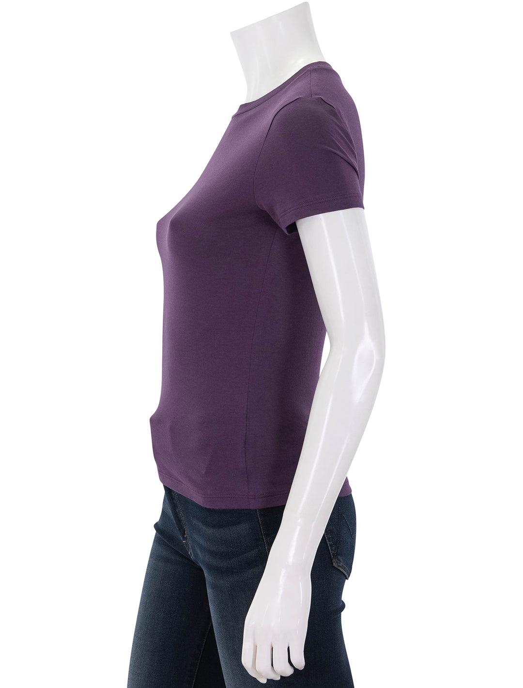 tiny tee in black iris