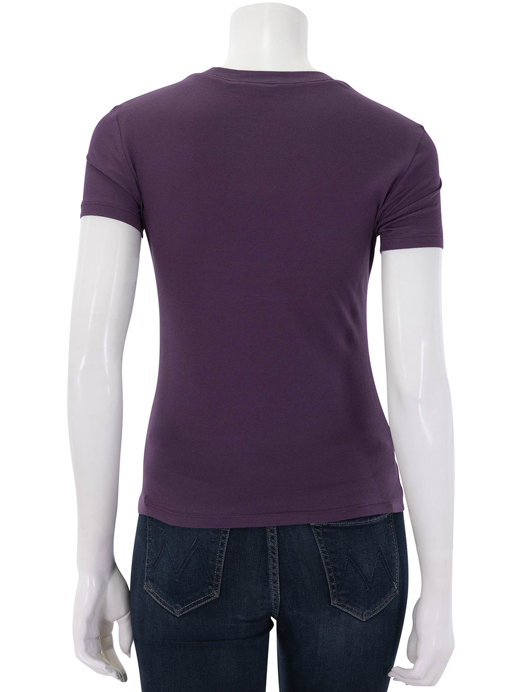tiny tee in black iris