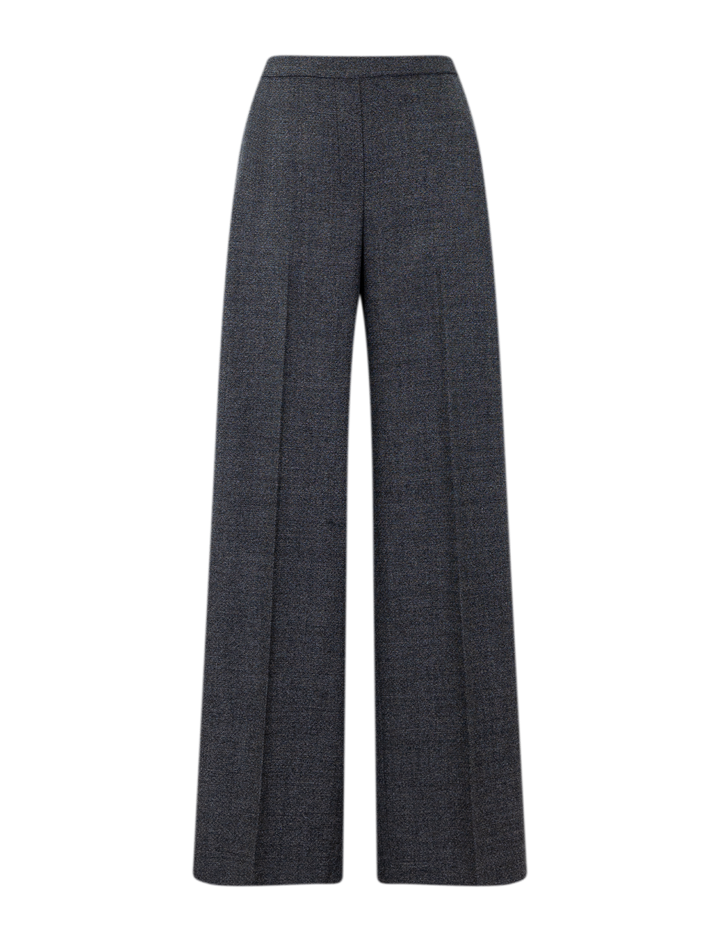 wide leg pull on pants in pepper