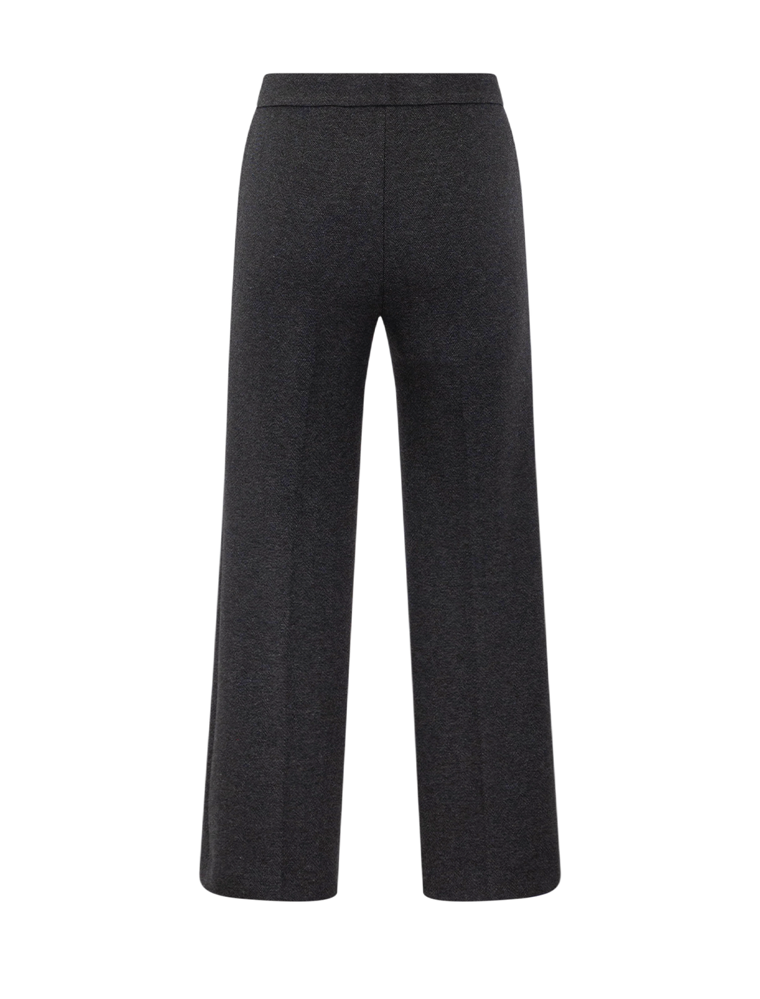 kick pant herringbone charcoal melange