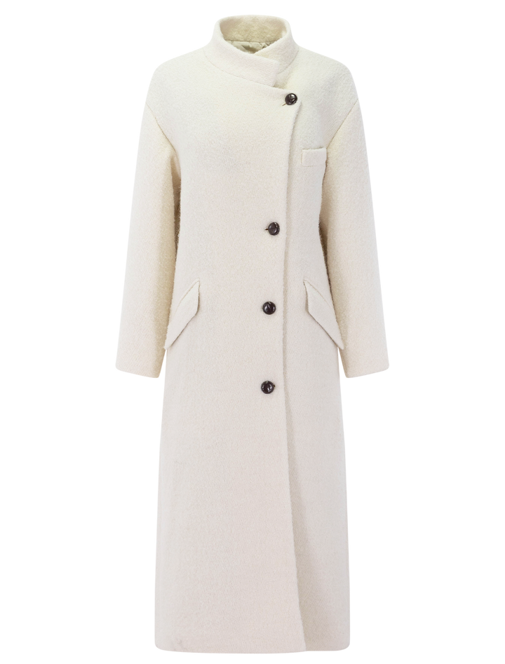 sabine coat in ecru