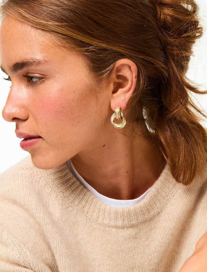 lush link earrings