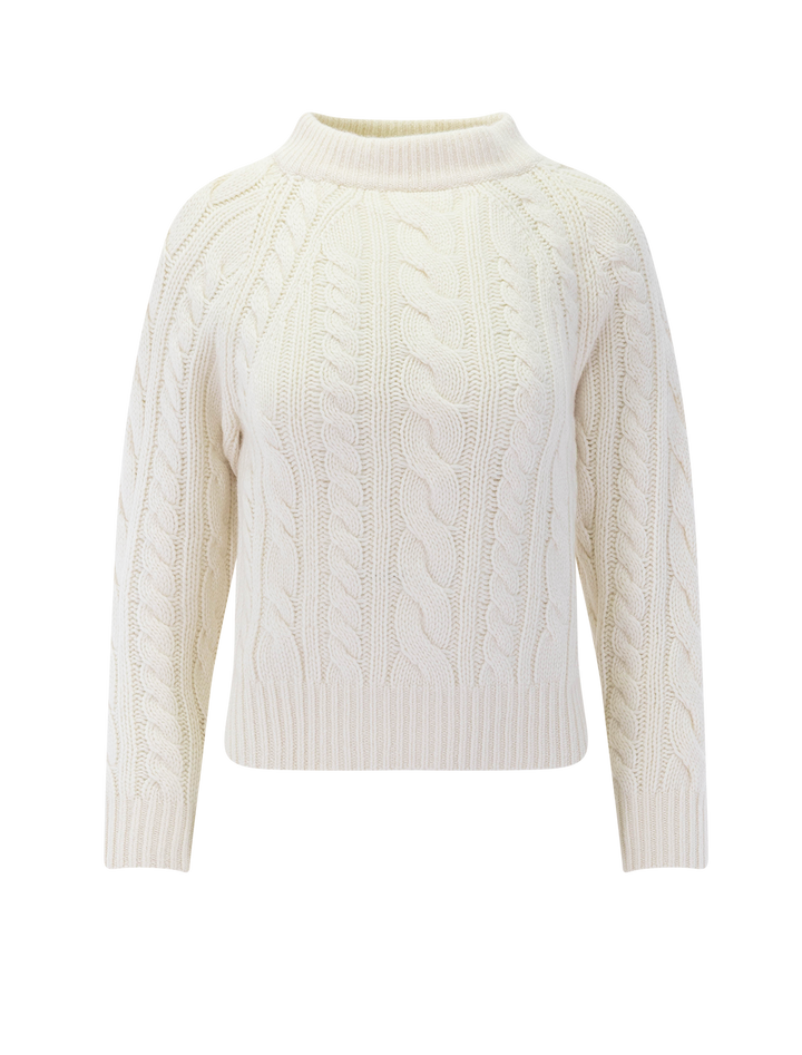 cashmere marlowe sweater in ivory