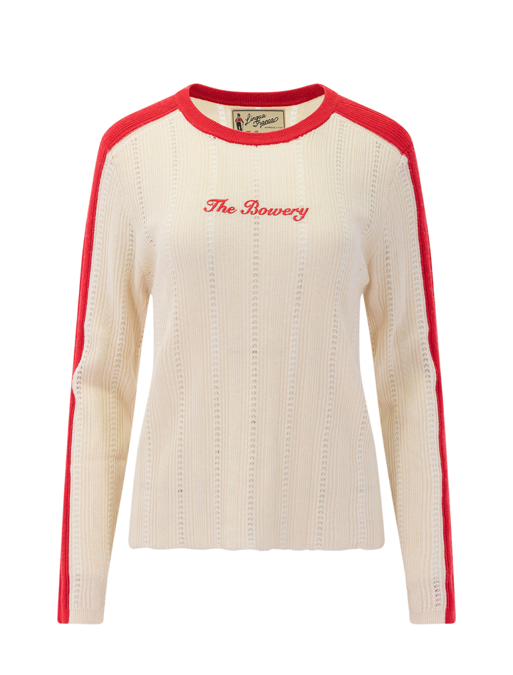 bowery pointell pullover