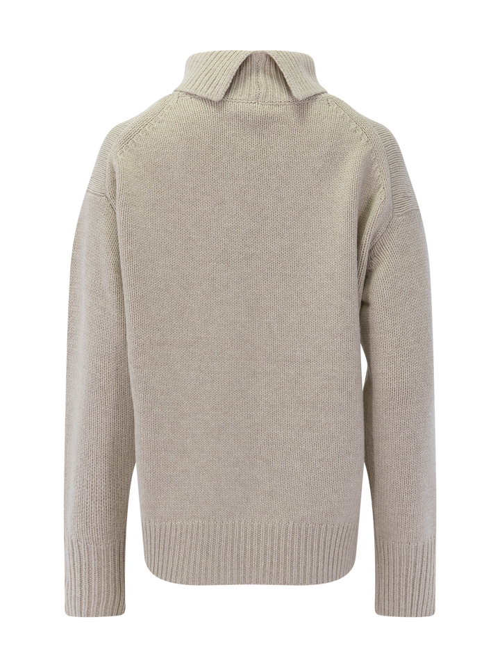 nottinghill turtleneck sweater in wishbone