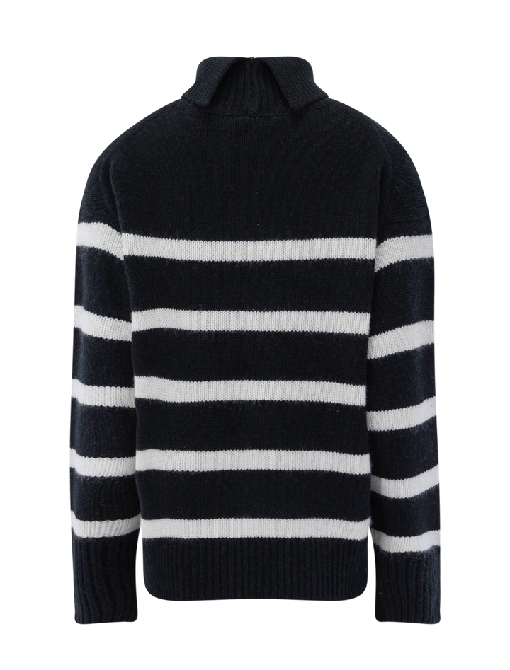 nottinghill turtleneck sweater in stripe