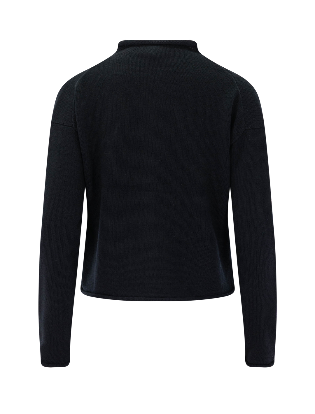 taylor cashmere blend cardigan in black