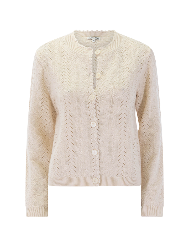 annalise sweater in champagne