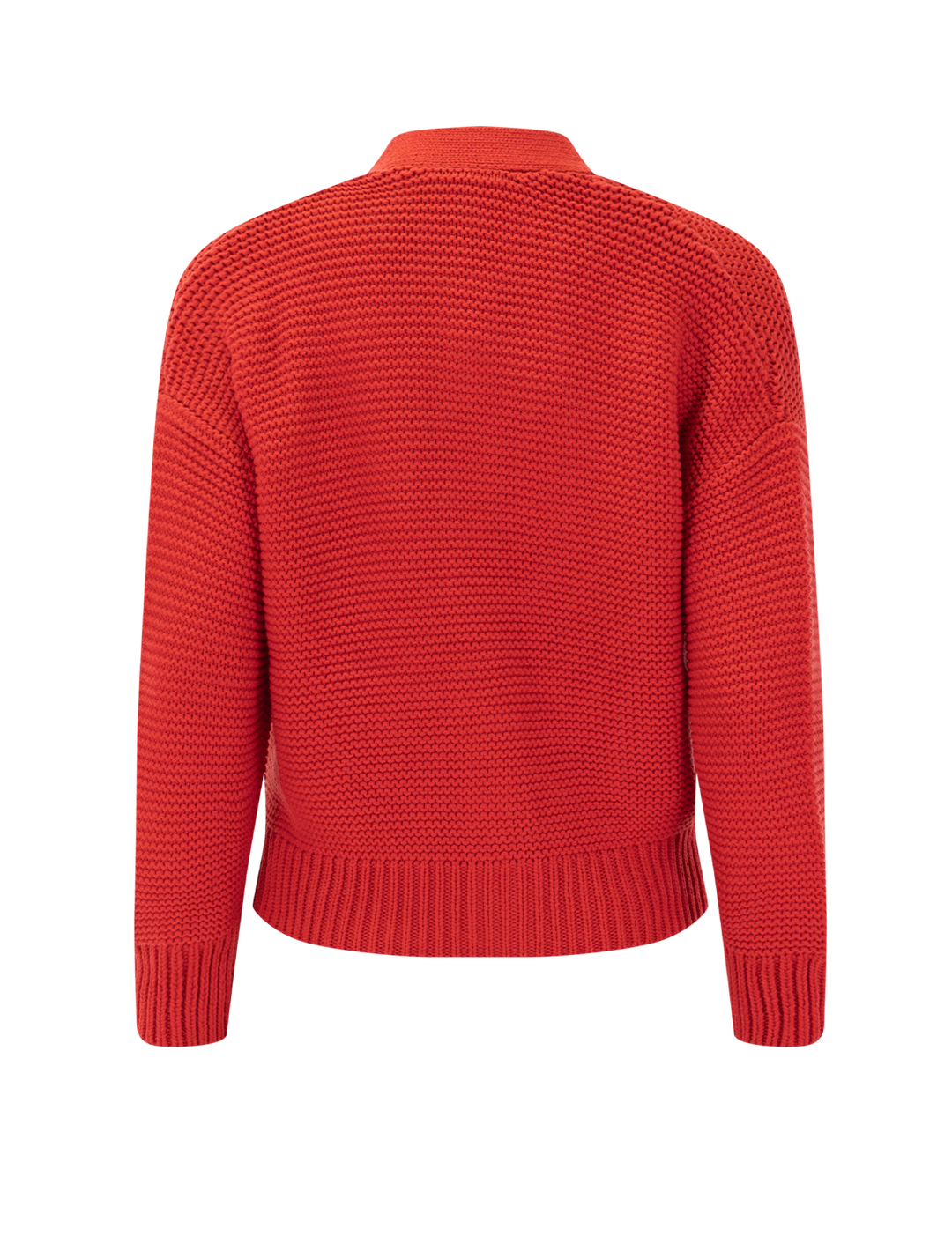 nico chunky cardigan in berry