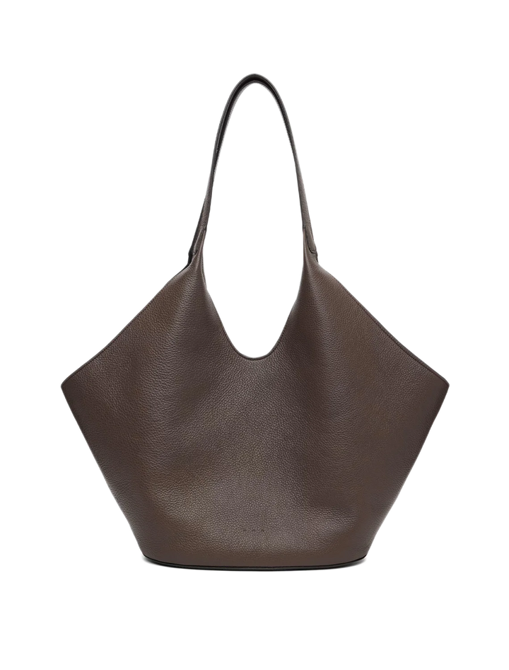 phantom tote in pebblegrain chestnut
