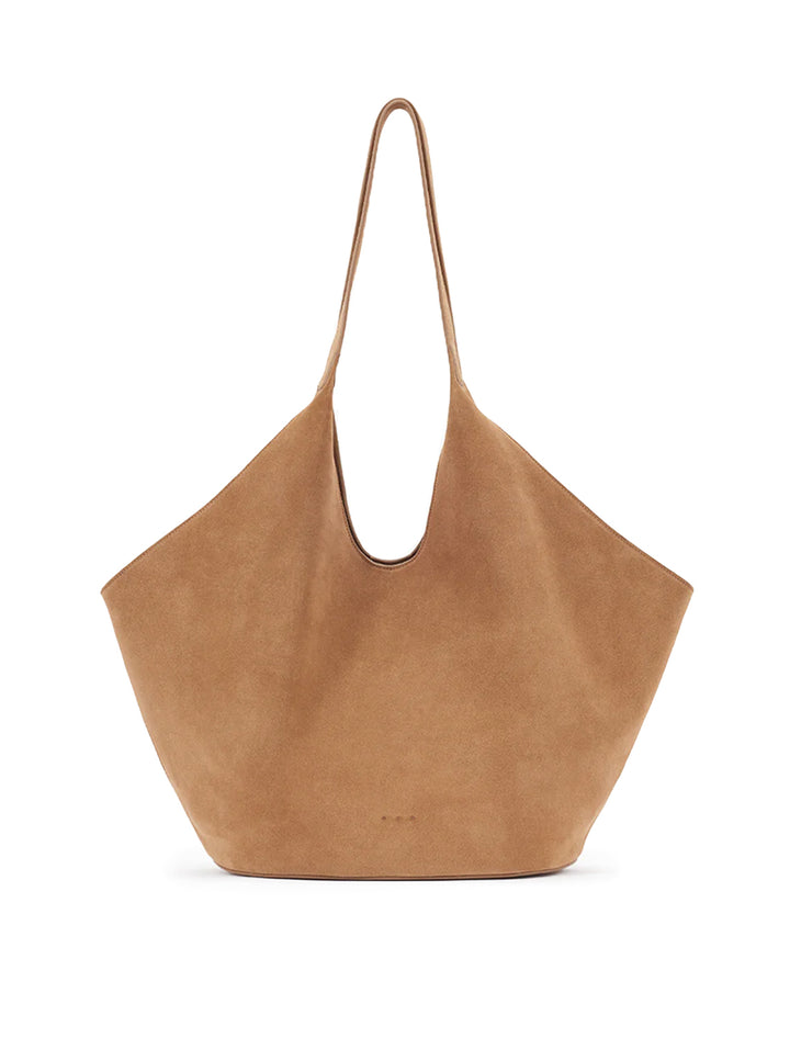 phantom tote in suede date