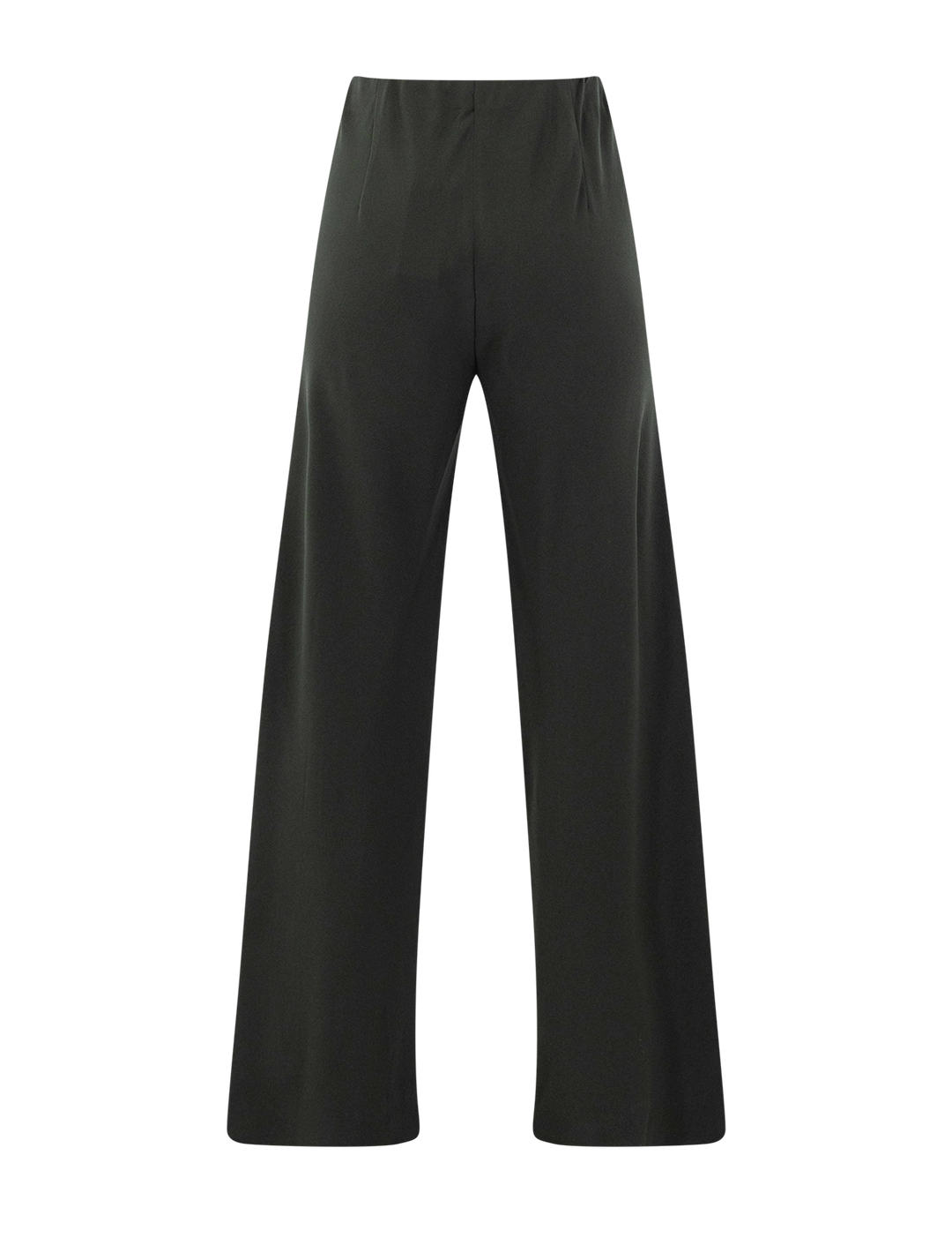 high waist bias pant in verde