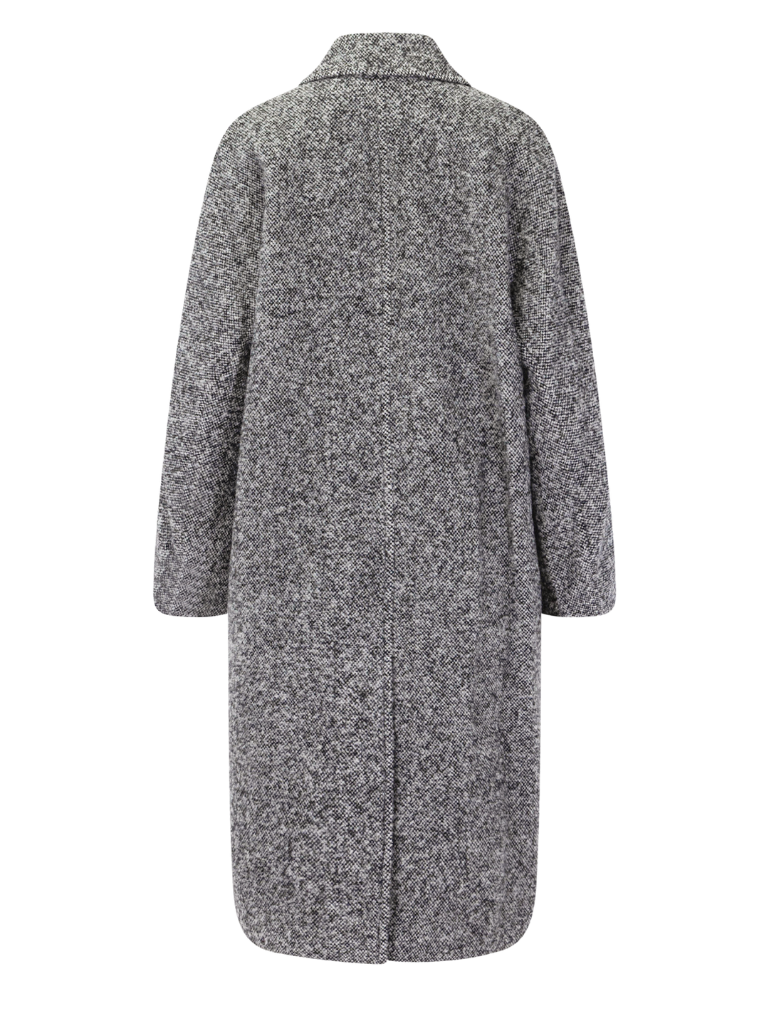 overcoat in greystone