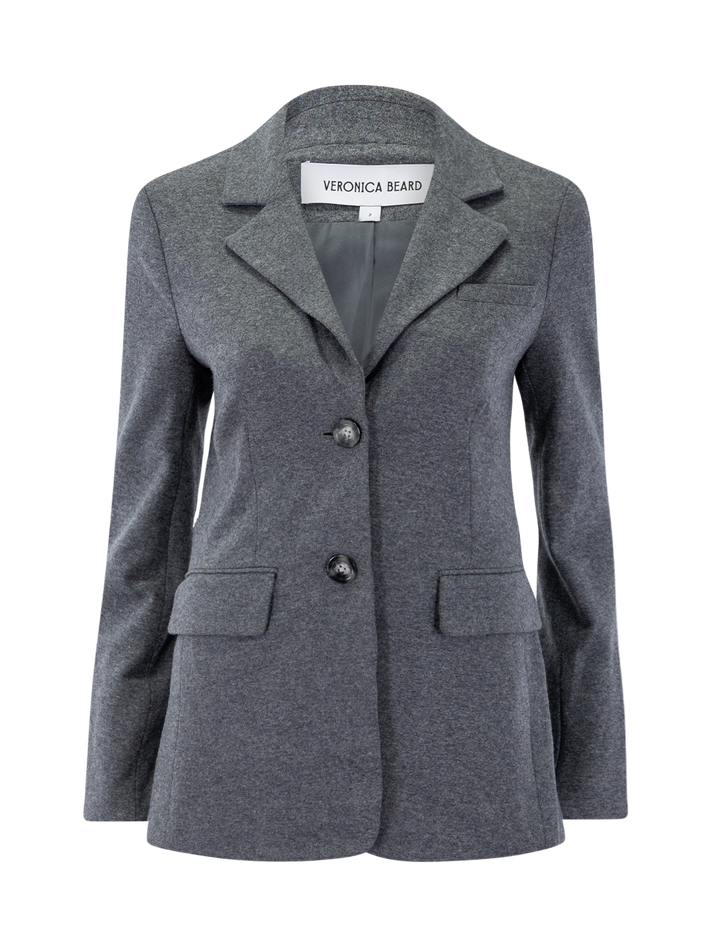 ryanne jacket in medium heather grey