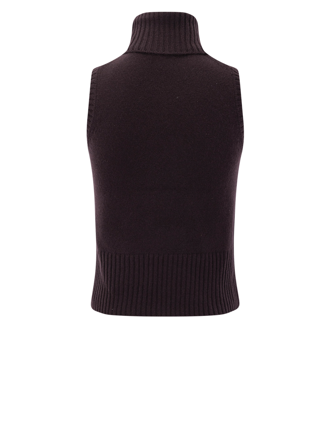 mazzy cashmere shell in dark currant