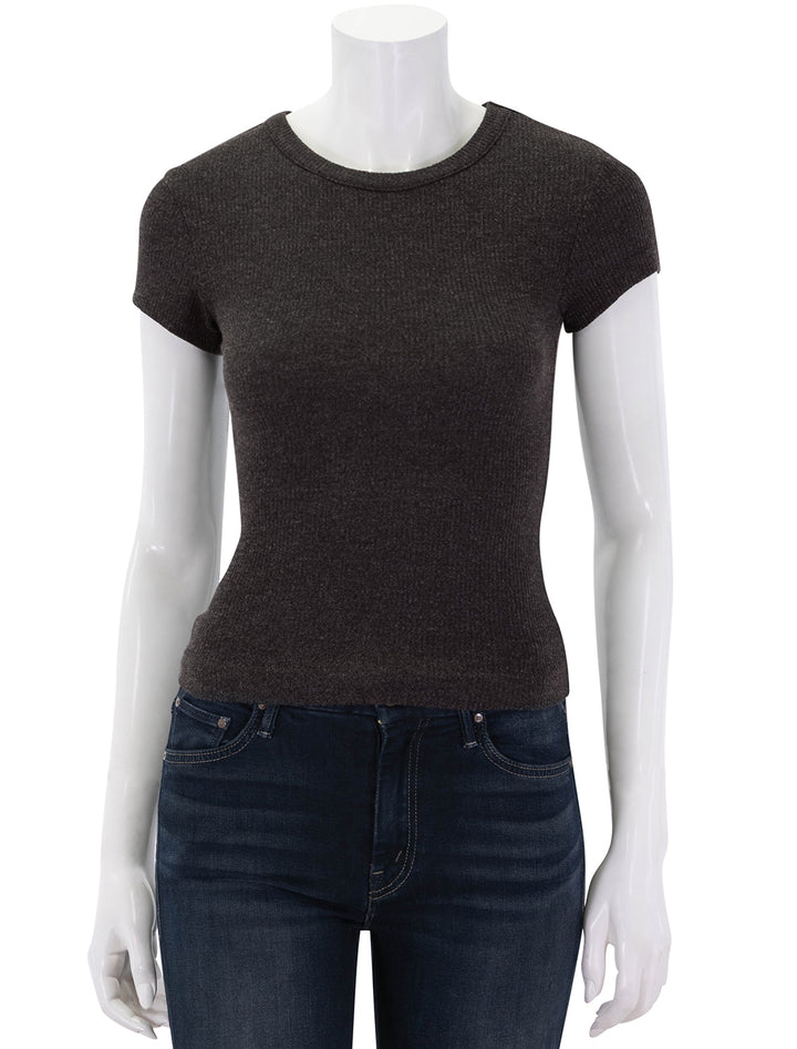 nello tee in heather brown