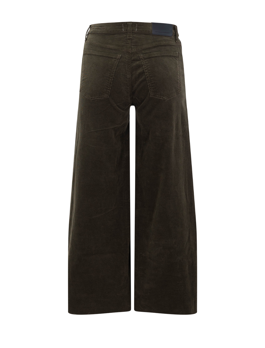 lyra corduroy wide leg crop in costes