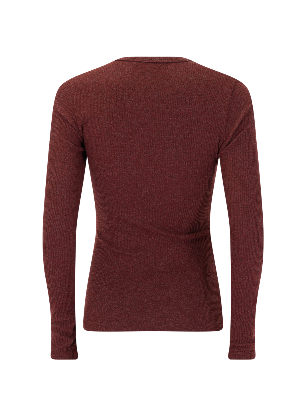 delphi slim tee in brick