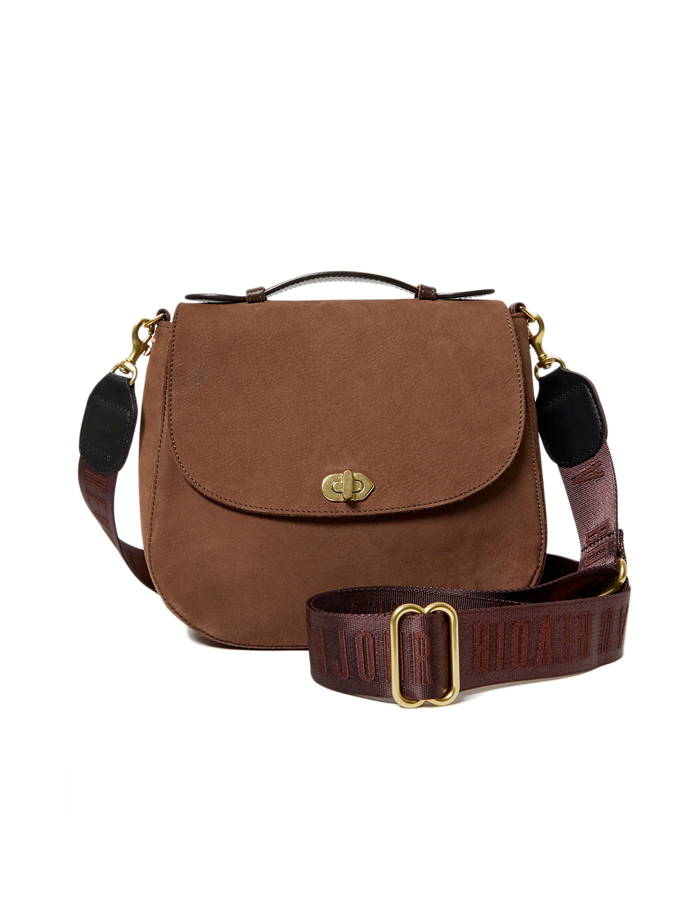 adjustable crossbody strap in chocolate bonjour au revoir (2)