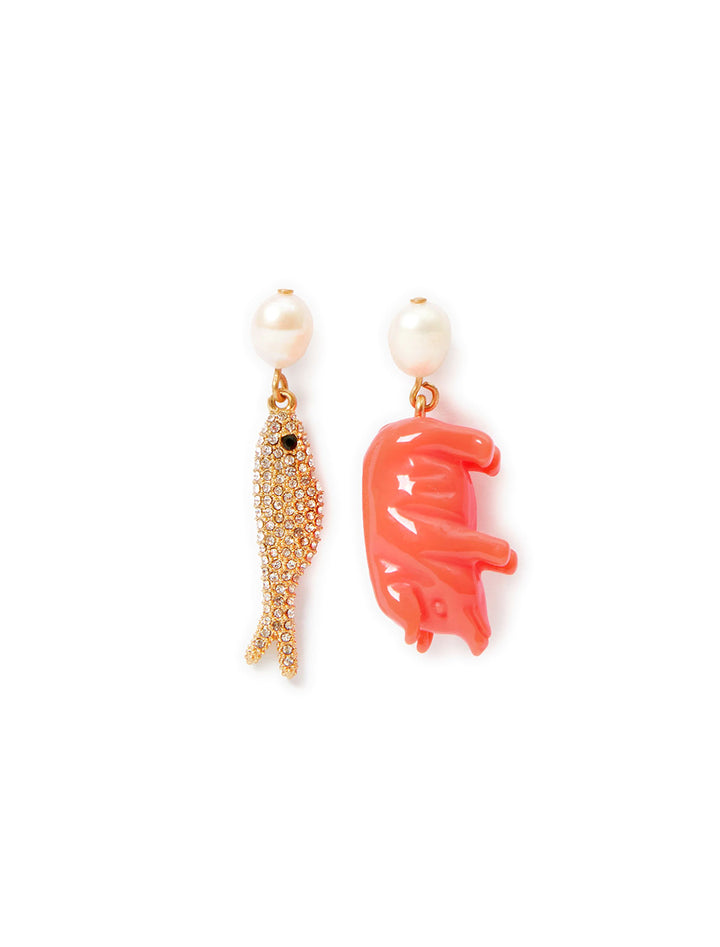 bonne chance earrings