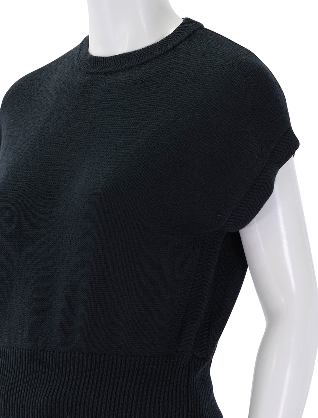 wedge sweater in black