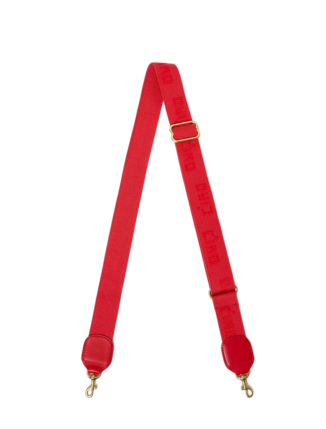 super red ciao adjustable crossbody strap