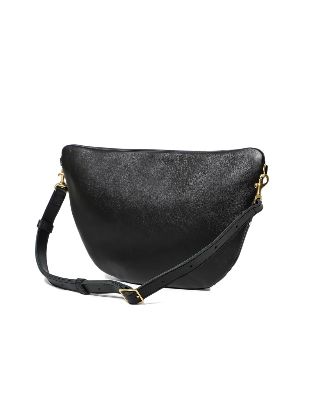 grande fanny in black leather with studs