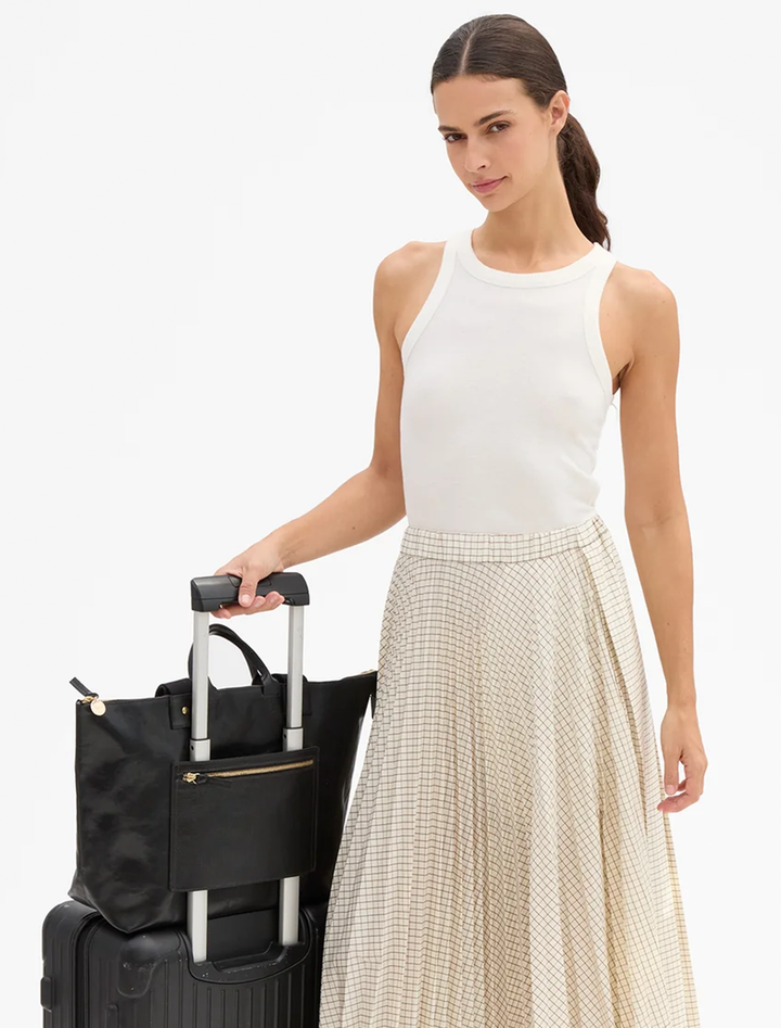 le zip sac in black
