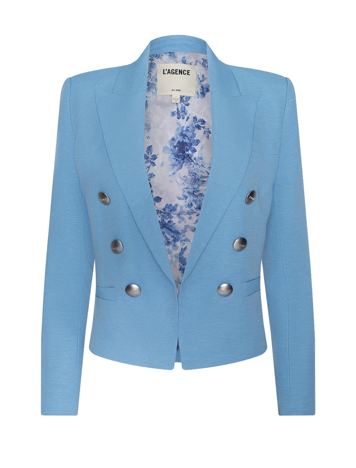 brooke blazer in allure blue