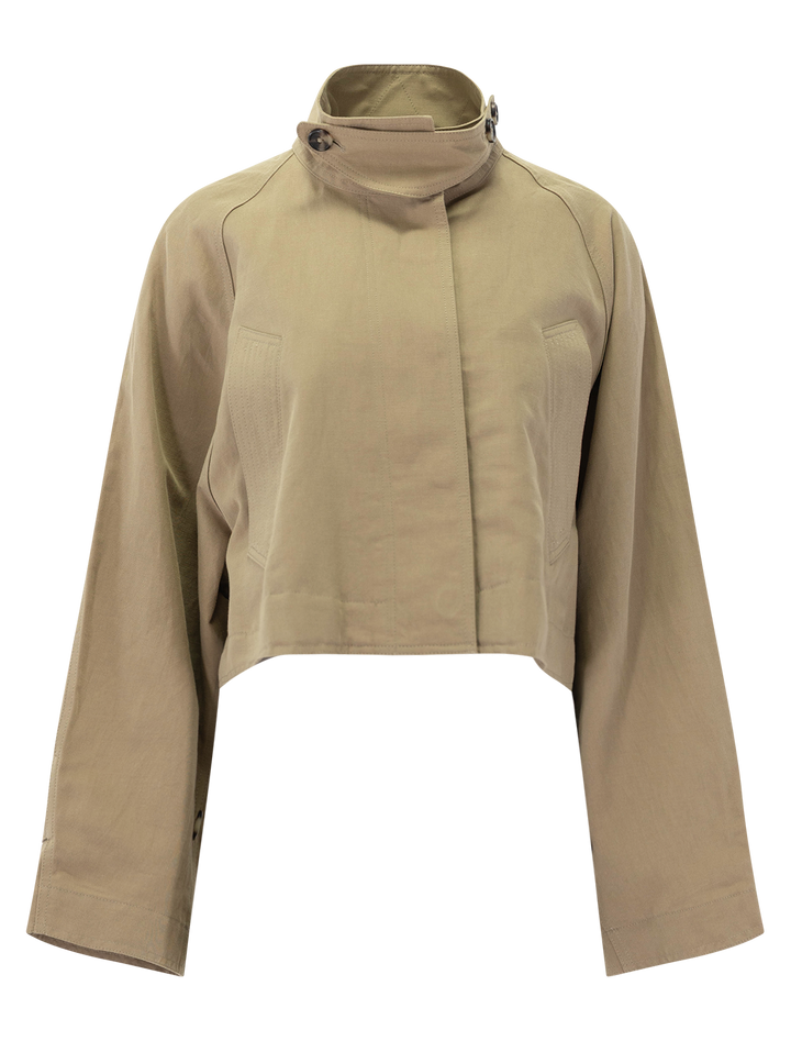 cropped trench