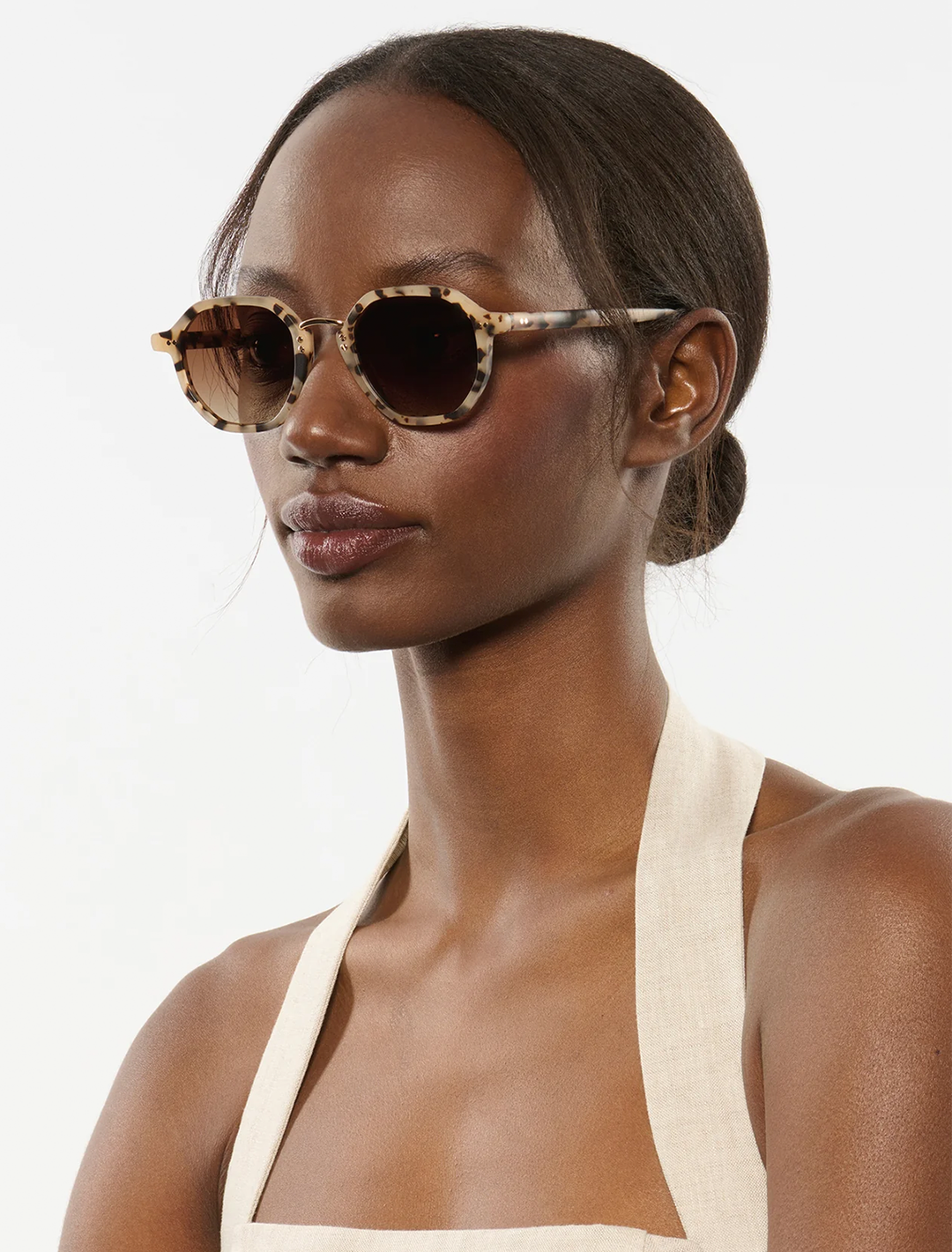 dakota | matte oyster 18k polarized