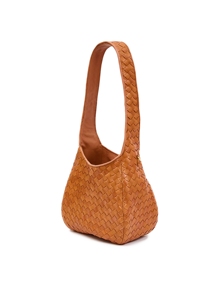 petit bando in natural woven diagonal