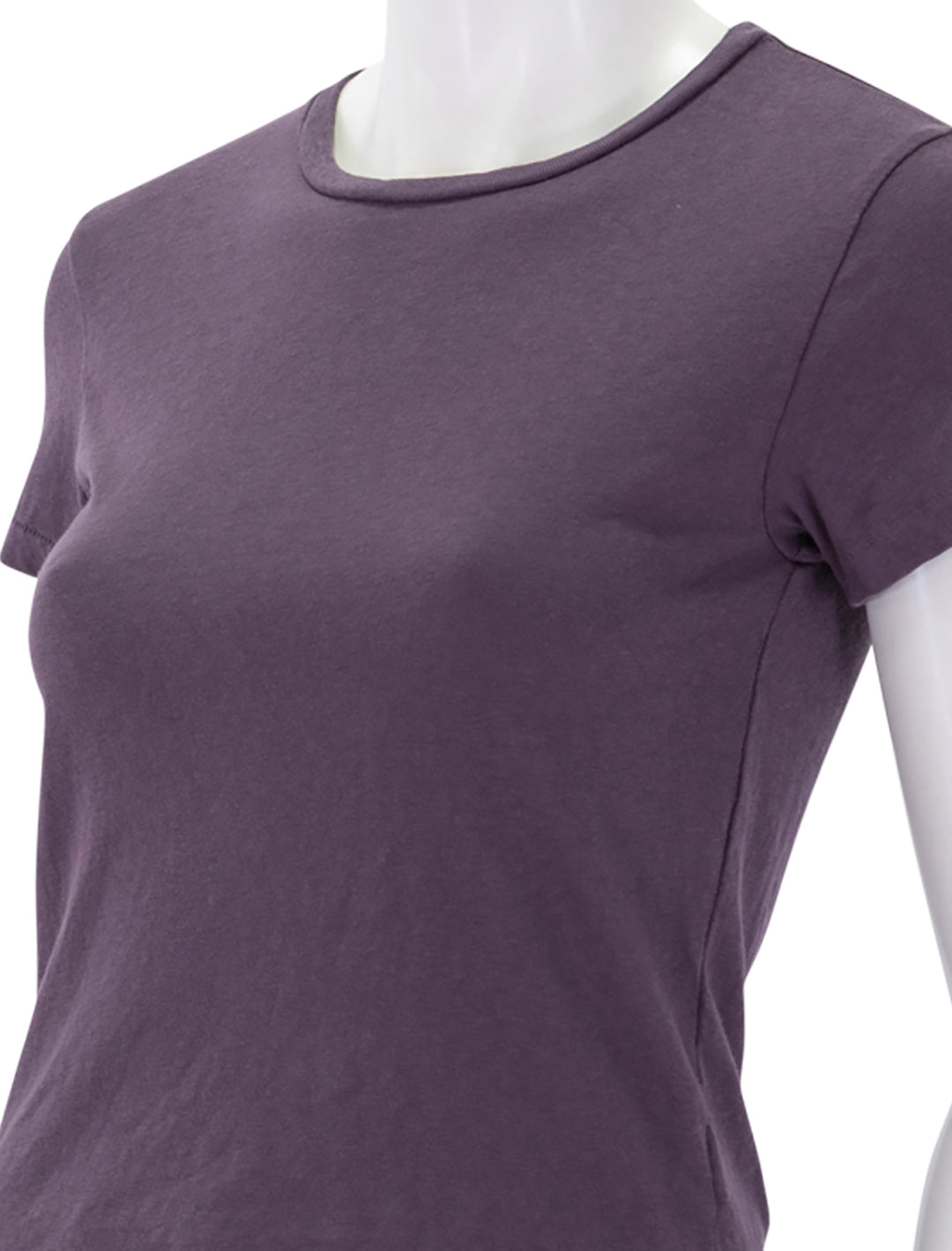 lisa crew tee in plum