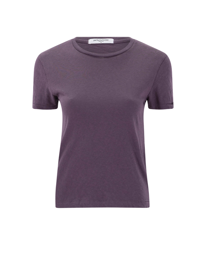 lisa crew tee in plum